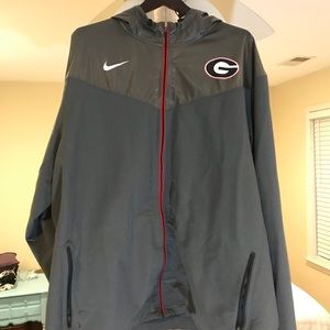 UGA Nike Zip-Up Jacket